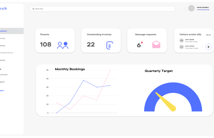 Coworking Space Management Software